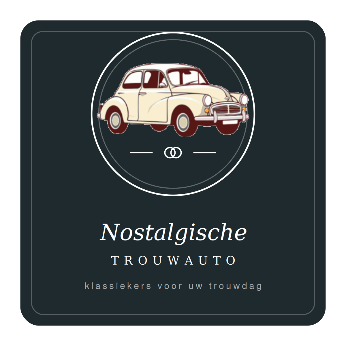 Nostalgische Trouwauto